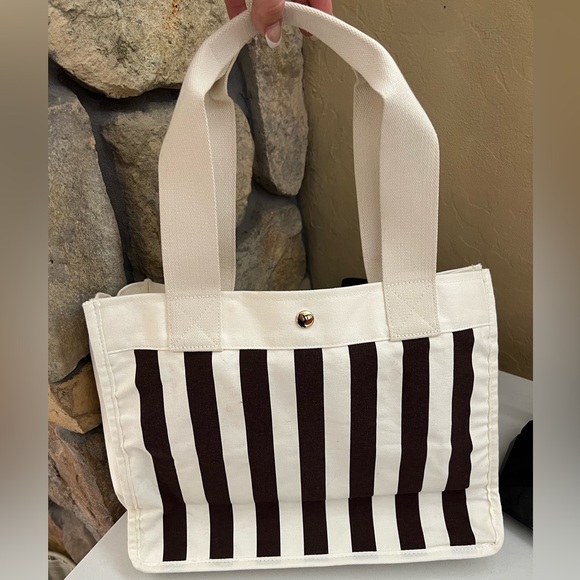 Henri Bendel Canvas Tote Bag - Picture 3 of 8